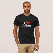 T-shirt J'aime Juliana (Devant entier)