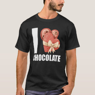 T-shirt J'Aime Juste Chocolat Appareil Chocolat Fontaine