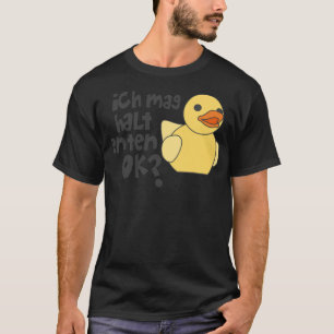 T-shirt J'aime juste les canards squaker canard doux plais