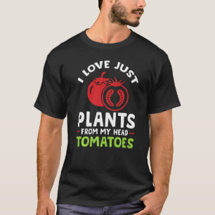 T-shirt J'aime juste les plantes du jardinier