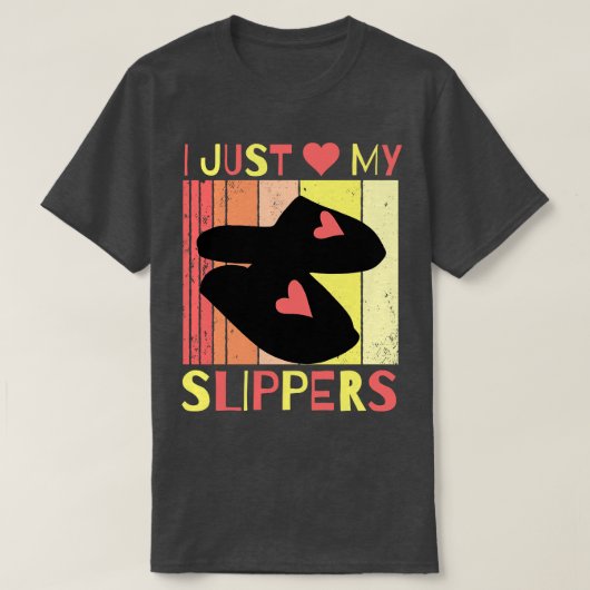 T-shirt J'Aime Juste Mes Chaussons (Design devant)