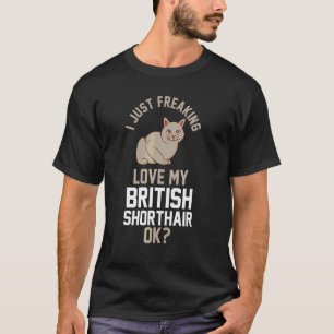 T-shirt J'Aime Juste Mon Bord De Mer Britannique