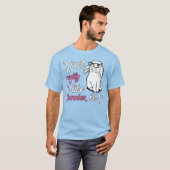 T-shirt J'aime juste vraiment le lapin mignon de lapins (Devant entier)