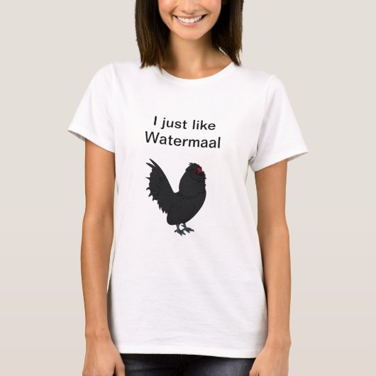 T-shirt J'aime juste Watermaal (Devant)