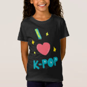 T-Shirt J'AIME K-POP (Devant)