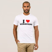 T-shirt J'aime Kickboxing (Devant entier)