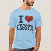 T-shirt J'aime Kingston (Devant)