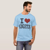 T-shirt J'aime Kingston (Devant entier)