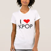 T-shirt J'aime KPop (Devant)