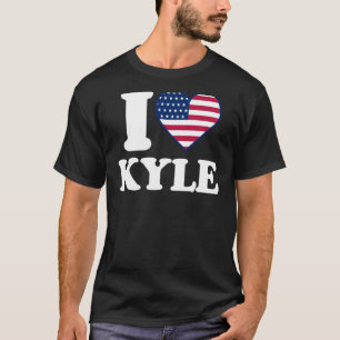 T-shirt J'aime Kyle I heart Kyle