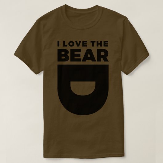 T-shirt J'Aime La Barbe (Design devant)