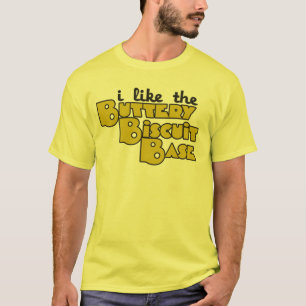T-shirt J'aime la base de biscuits du beurre