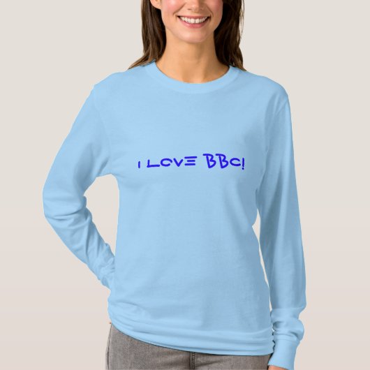 T-shirt J'aime la BBC (Devant)