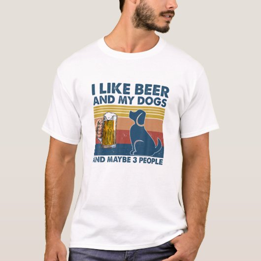 T-shirt J'Aime La Bière (Devant)