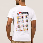 T-SHIRT J'AIME LA BIÈRE (Dos)