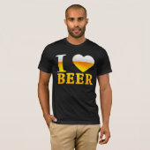 T-SHIRT J'AIME LA BIÈRE (Devant entier)