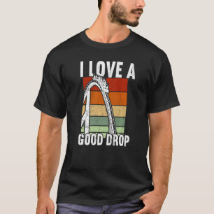 T-shirt J'aime la bonne goutte Rollercoaster