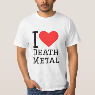 T-shirt J'aime la carré de la mort métal sticker