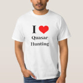 T-shirt J'aime la chasse au quasar (Devant)