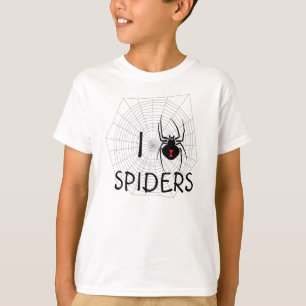 T-shirt J'aime la chemise d'araignées
