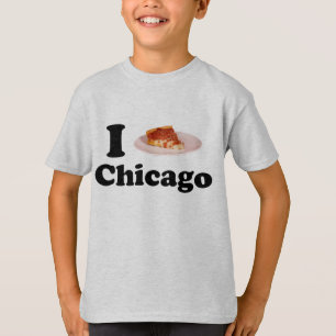 T-shirt J'aime la chemise de Chicago
