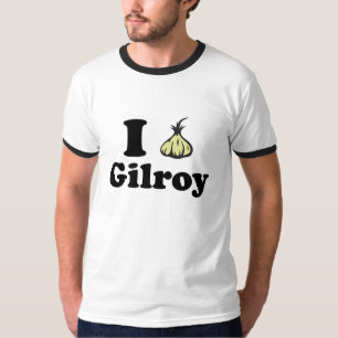 T-shirt J'aime la chemise de Gilroy
