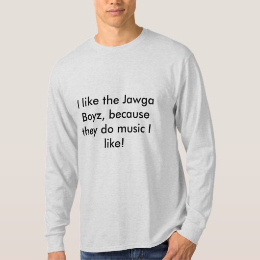 T-shirt J'aime la chemise de Jawga Boyz (Devant)