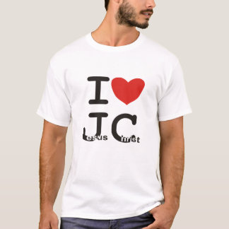T-shirt J'aime la chemise de Jésus-Christ