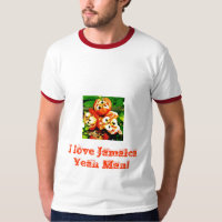 J'aime la chemise de la Jamaïque
