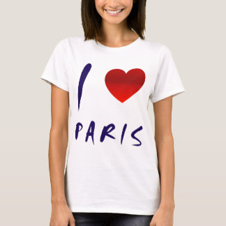 T-shirt J'aime la chemise de Paris