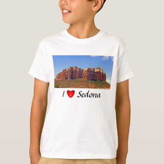 T-shirt J'aime la chemise légère de l'enfant de Sedona