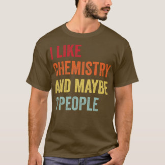 T-shirt J'Aime La Chimie Peut-Être 3 Personnes