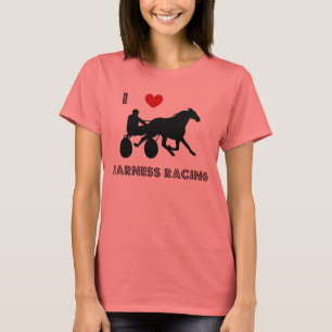 T-shirt J'aime la course d'attelages