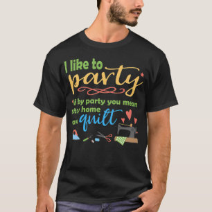 T-shirt J'aime la couture de fête