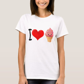 T-shirt J'aime la crème glacée