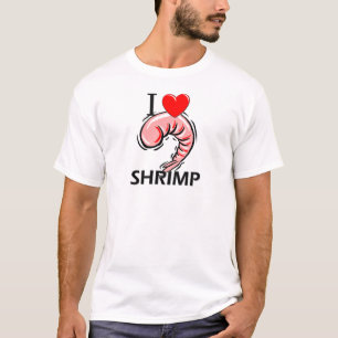 T-shirt J'aime la crevette