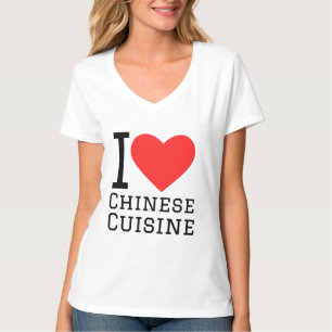 T-shirt J'aime la cuisine chinoise