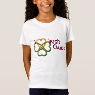 T-Shirt J'aime la danse d'Irlandais