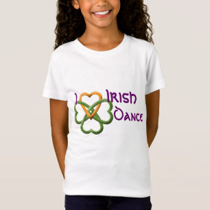 T-Shirt J'aime la danse d'Irlandais