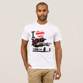 T-SHIRT J'AIME LA DÉRIVE (Devant entier)