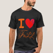 T-shirt J'AIME LA FALLT-Chemise (Devant)