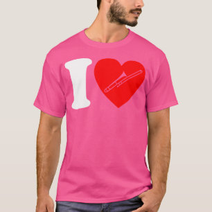 T-shirt J'aime la fanfare de trombone l'orchestre de tromb