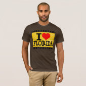 T-shirt J'aime la Floride (Devant entier)