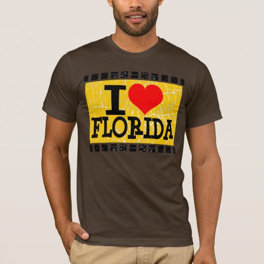 T-shirt J'aime la Floride (Devant)