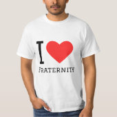 T-shirt J'aime la fraternité (Devant)