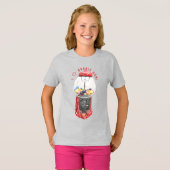 T-shirt J'Aime La gomme À Bulles (Devant entier)