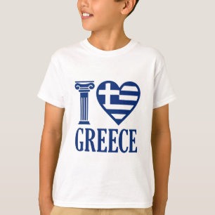 T-shirt J'aime la Grèce