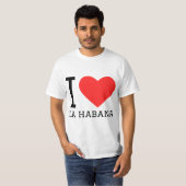 T-shirt J'aime La Havane (Devant entier)