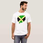 T-shirt J'aime la Jamaïque. La Terre de Springs (Devant entier)