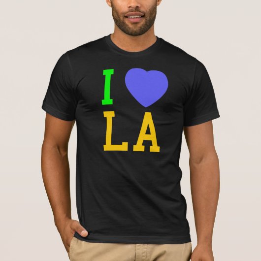 T-shirt J'aime la LA (Devant)